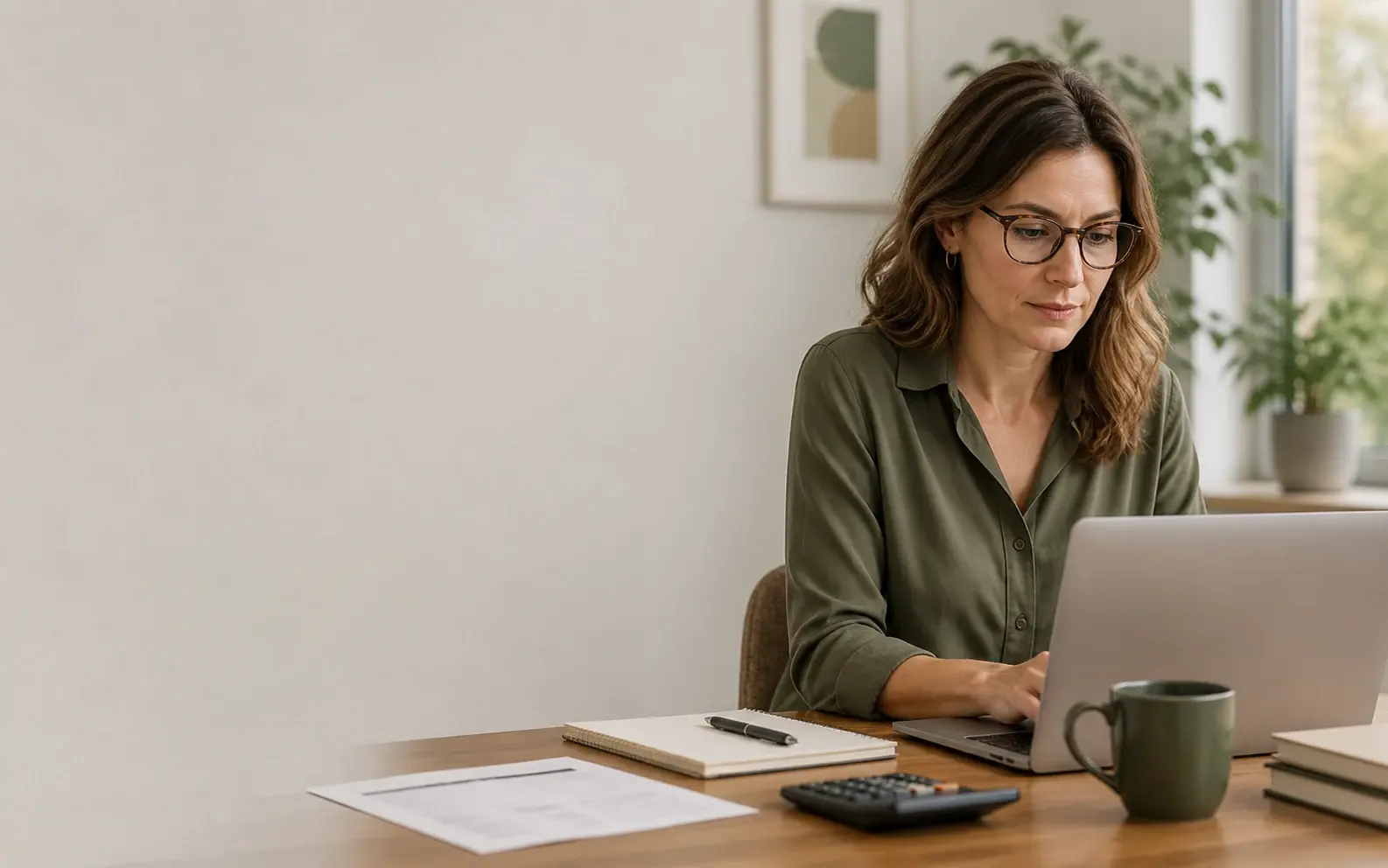Recruiter creating a candidate pre-screening interview for a Finance Manager role